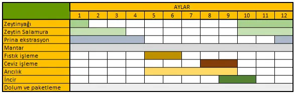 Zeytinyağı işletmesinde çeşitlendirme