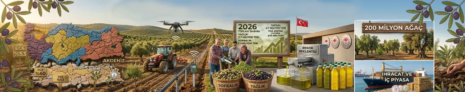 Yok yılı zeytin rekoltesi