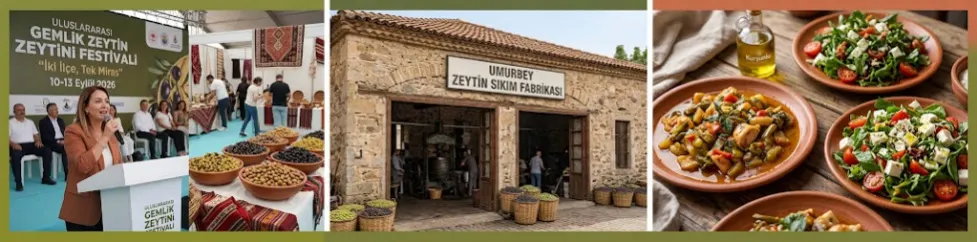 Gemlik Zeytini Festivali Hasadı Coşkuyla Açtı