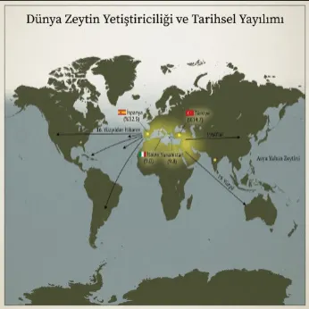 Dünya Zeytinyağı Rekolte Tahminleri 2026/27